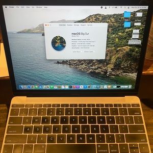 MacBook OS Big Sur 12in